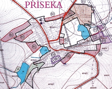 Rozvoj obce Příseka